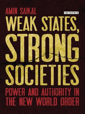 cover image of Weak States, Strong Societies